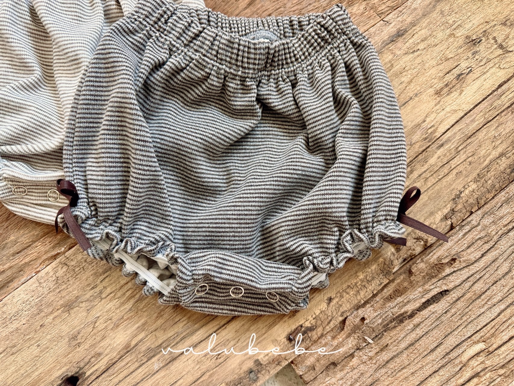 ［valubebe］Lulu Stripe frill bloomer (baby)