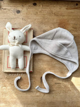 ［monbebe］Cotton velvet bonnet