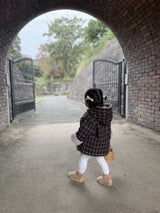 ［mimi market］Check boa jumper