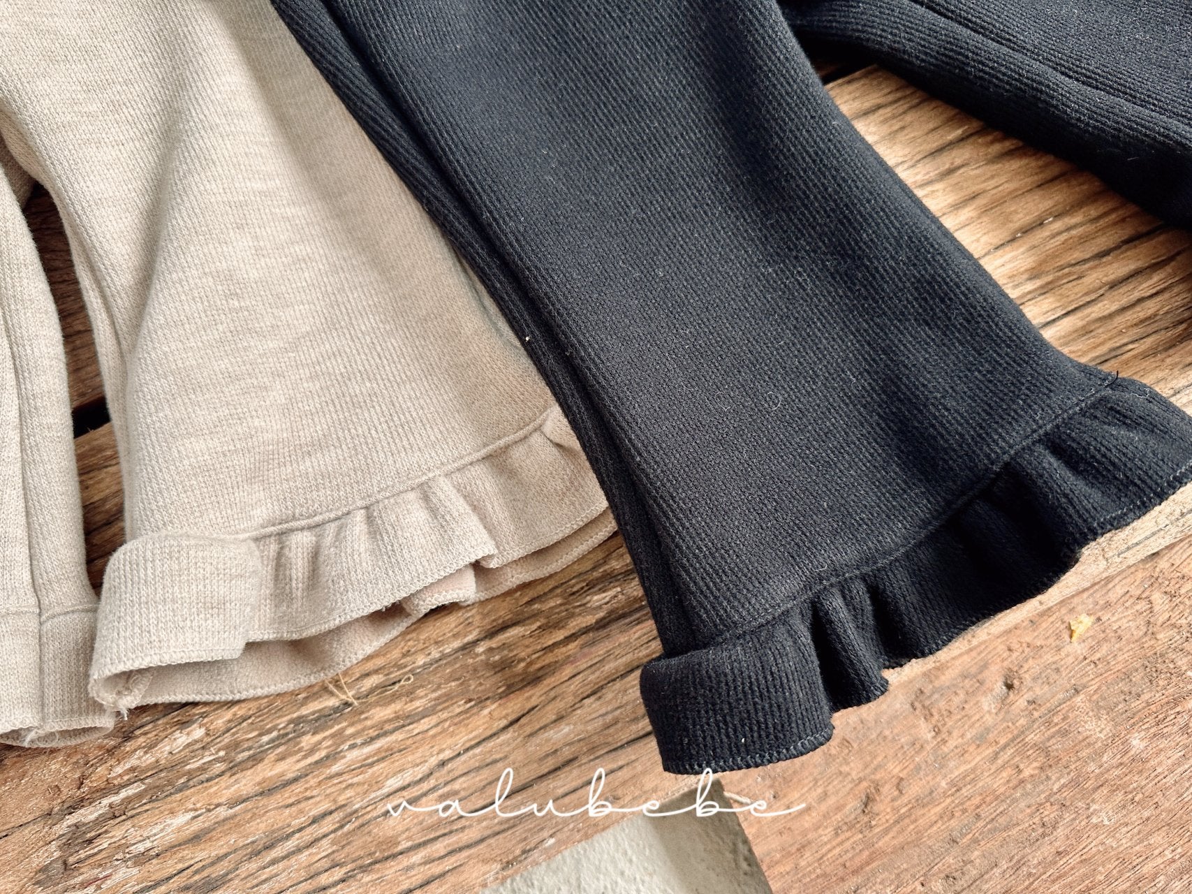 ［valubebe］Semi flare frill pants (baby)