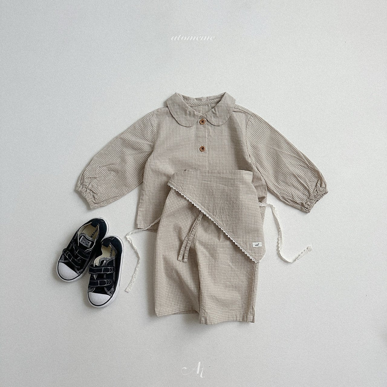 [atomeme] Ini check pattern pants