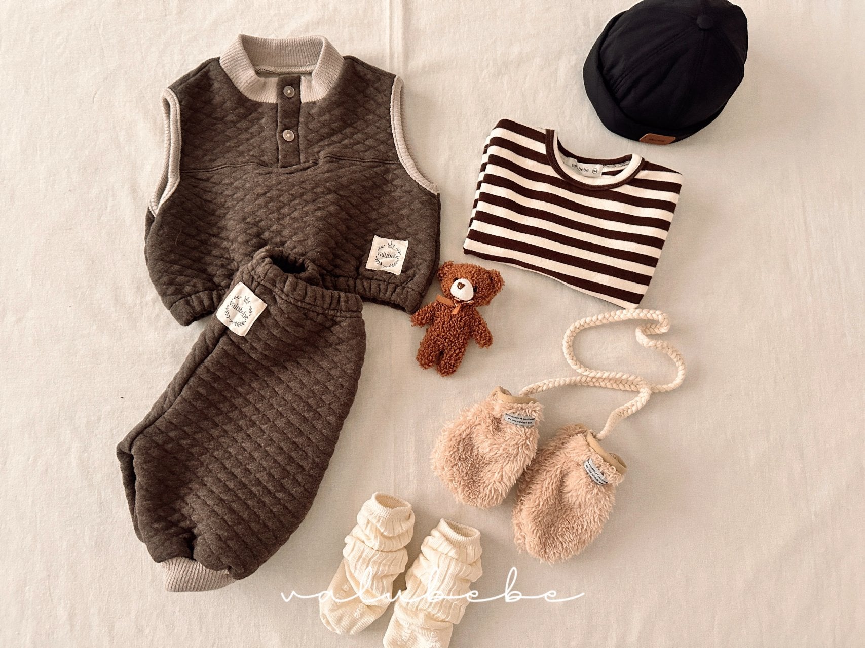 ［valubebe］Daily rib socks (baby)