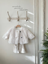 ［monbebe］Eco fur mouton jacket (kids)