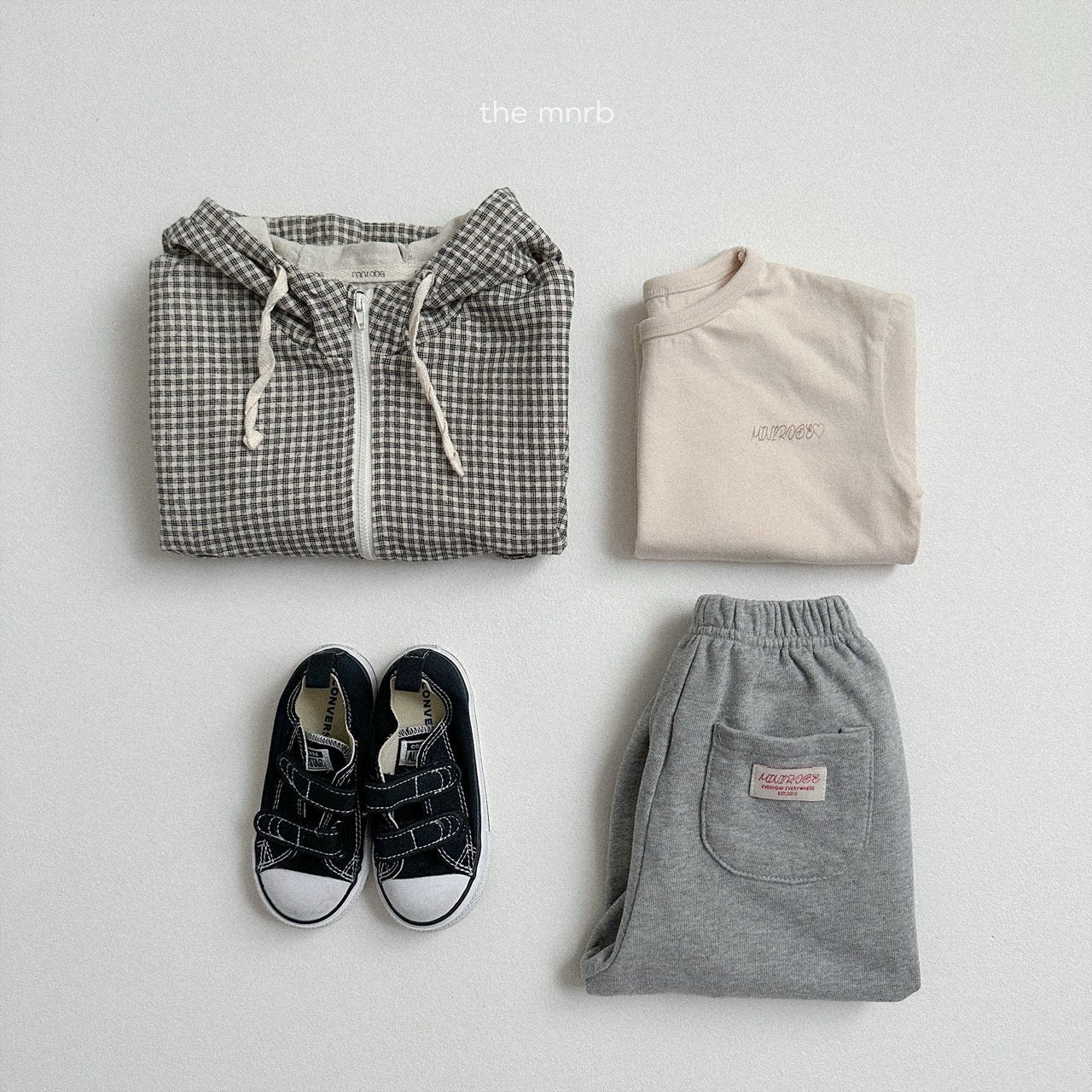 [minirobe] Way hooded jumper