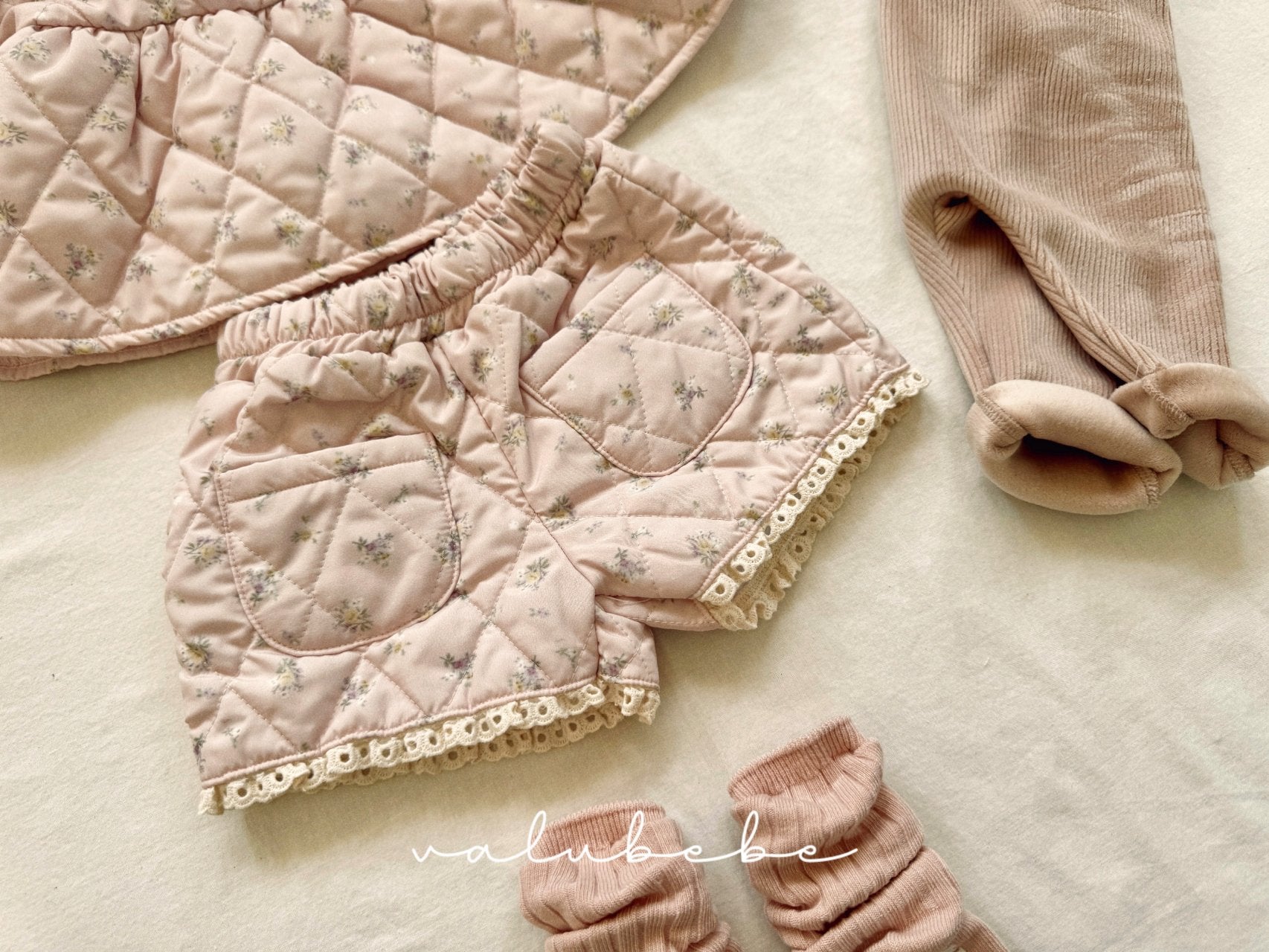 ［valubebe］Kiel lace half pants (baby)