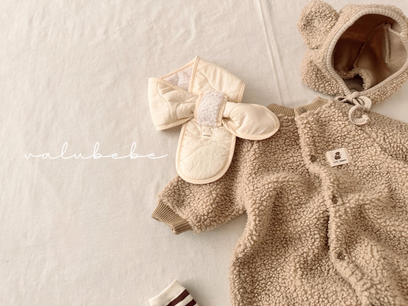 ［valubebe］Valu bear boa suit (baby)
