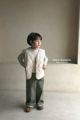 ［DISCO BONBON］Roll cotton pants