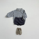 [minirobe] Bog collar neck tee