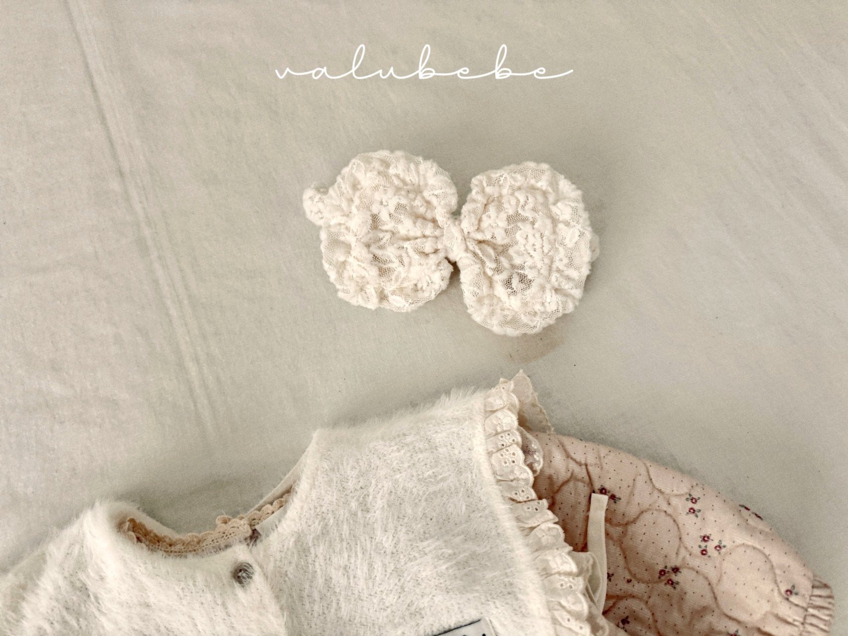 ［valubebe］Monshu ribbon hairband (baby)