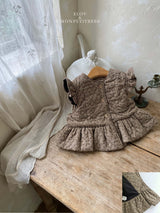 ［Mon petit bebe］Elva frill vest