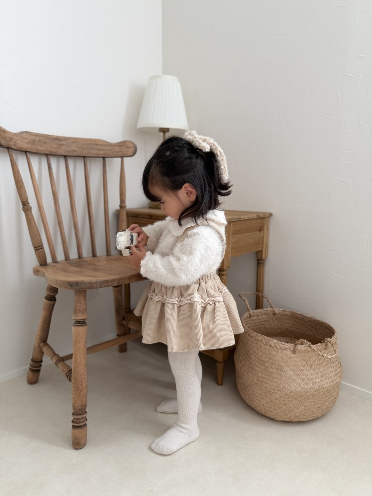 ［mimi market］Angola collar tops