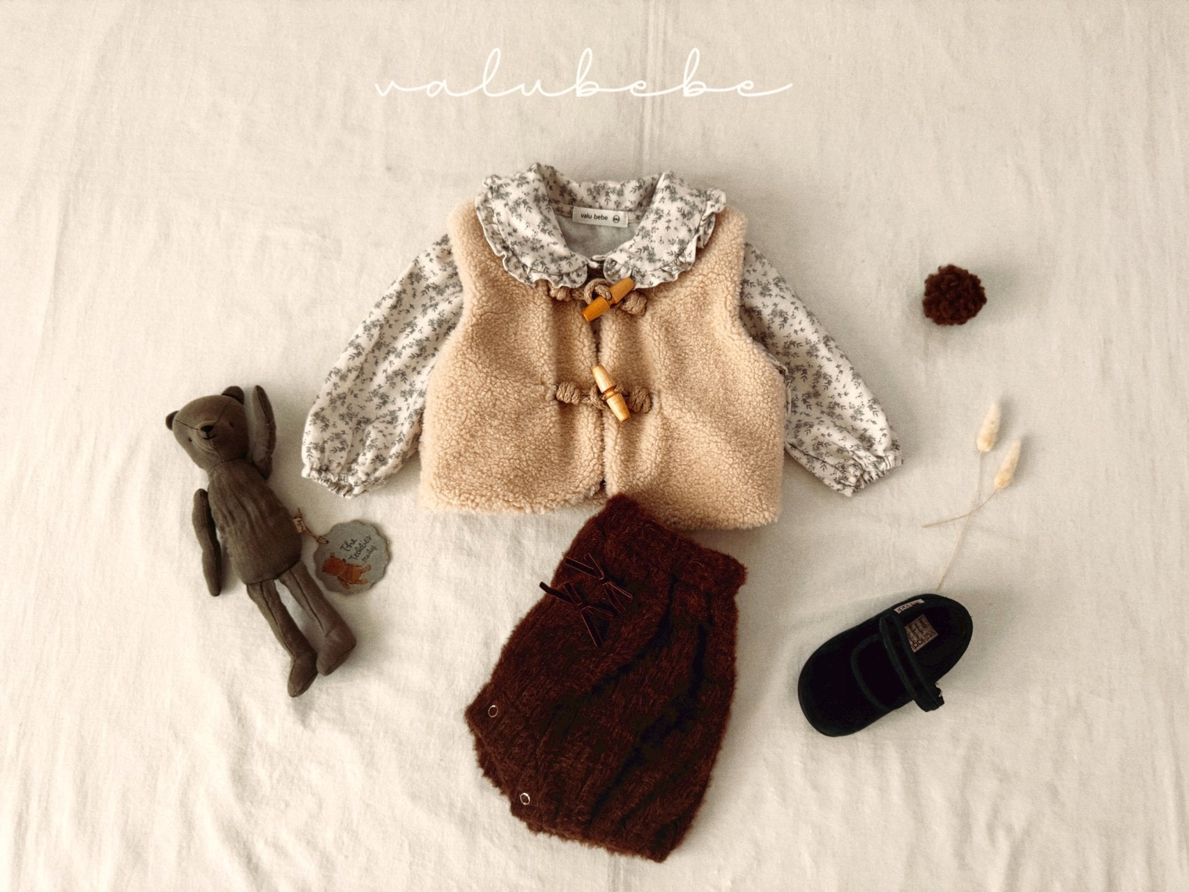 ［valubebe］Ribbon pumpkin bloomer (baby)