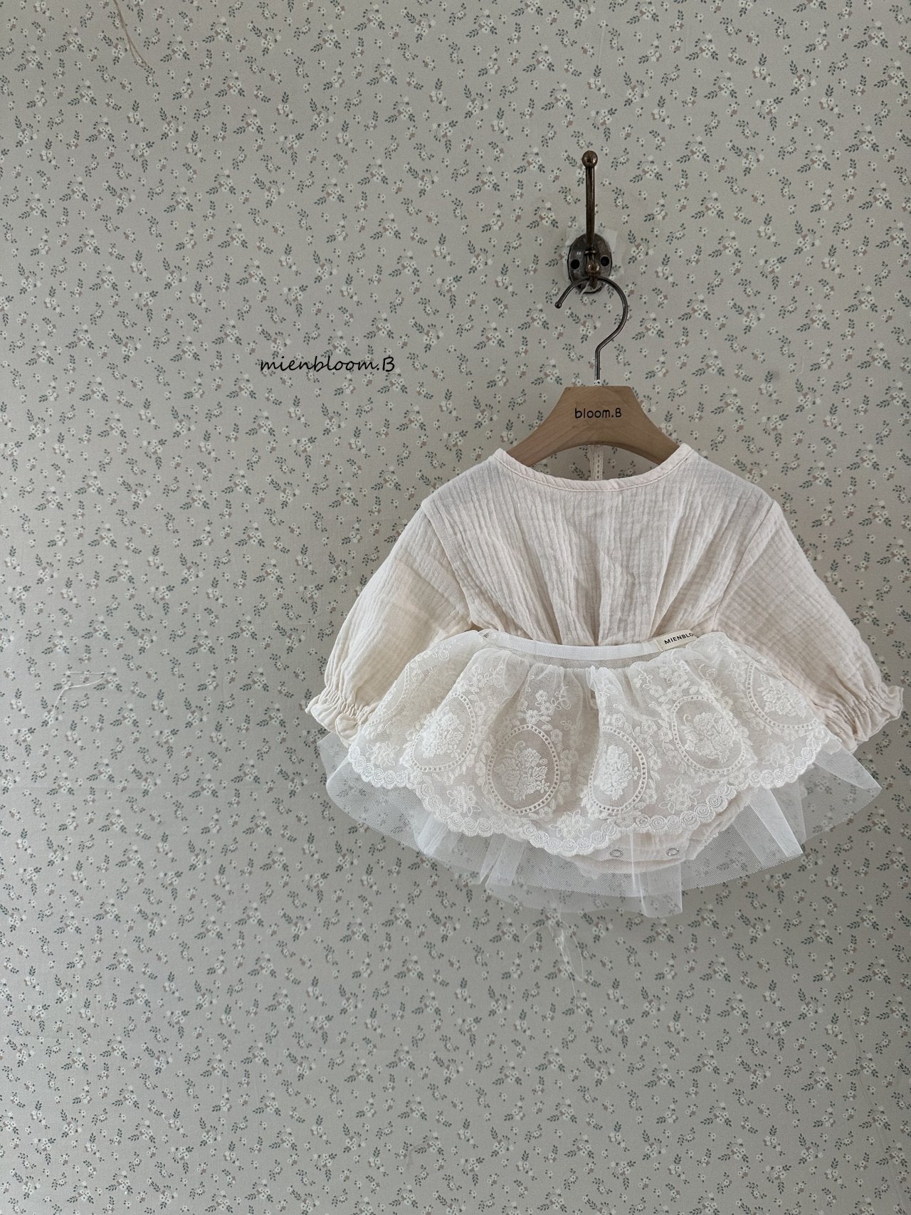 ［mienbloom.B］Lace cancan suit (baby)
