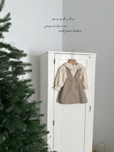 ［monbebe］Window check one-piece