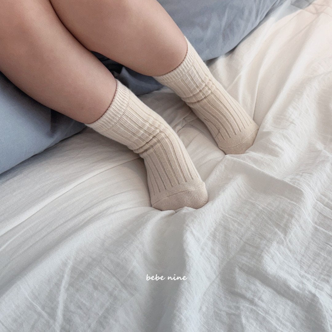 ［bebenine］Butter Knee Socks Set