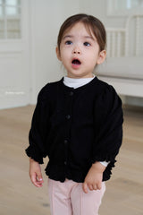 ［bebenine］Edel Frill Cardigan