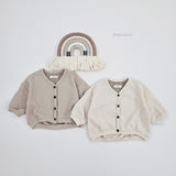 ［bebenine］Coco Waffle Cardigan