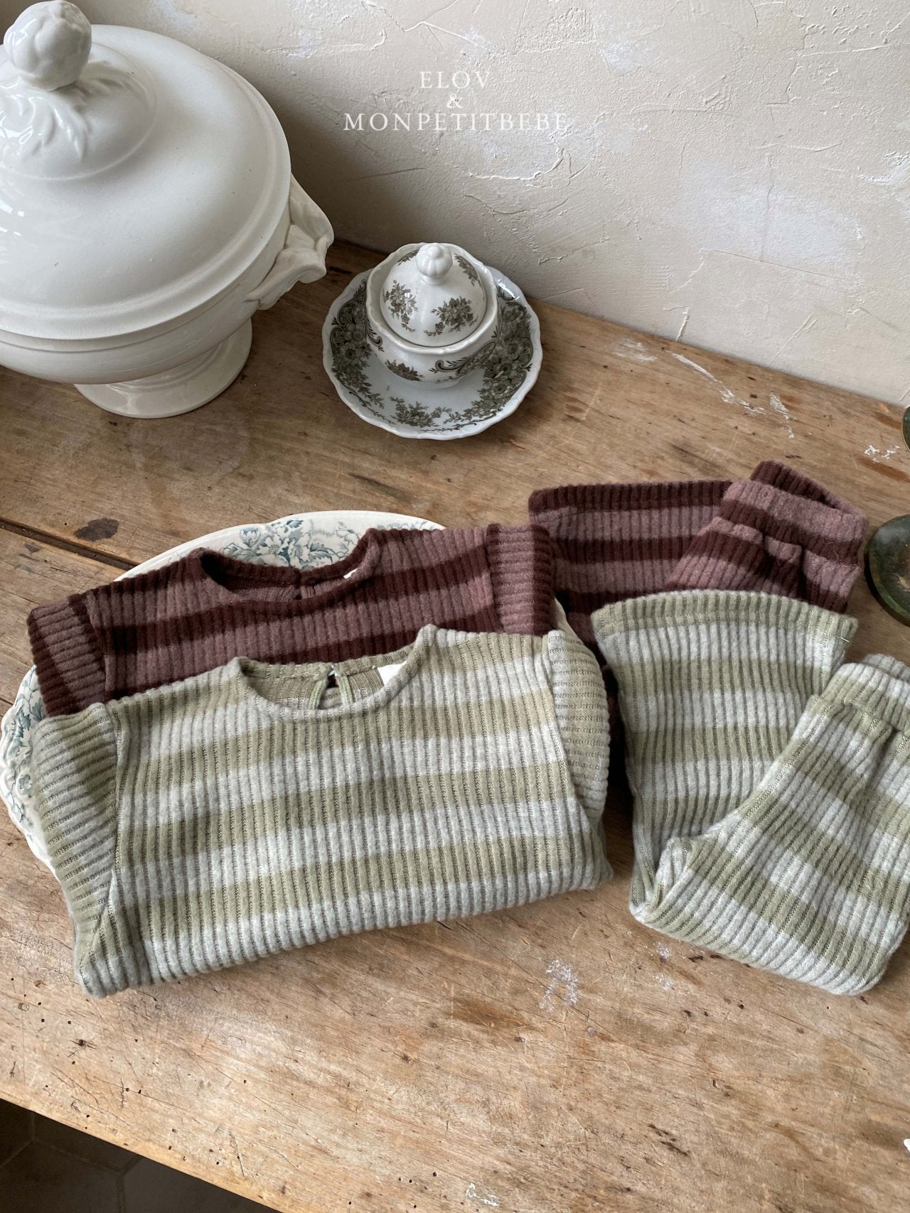 ［Mon petit bebe］Rose set