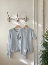 ［monbebe］Teddy fur cardigan