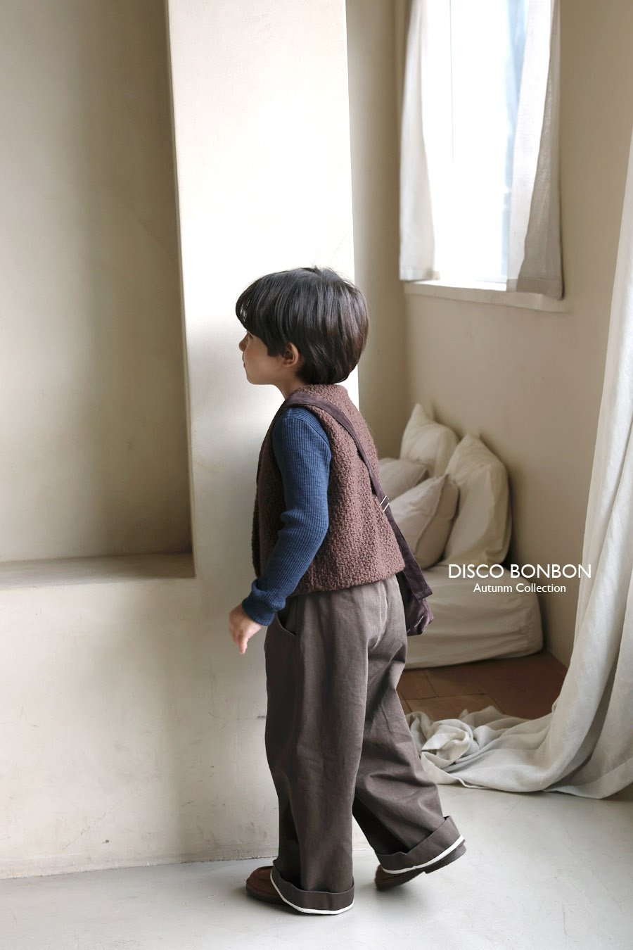 ［DISCO BONBON］Kint knit tee