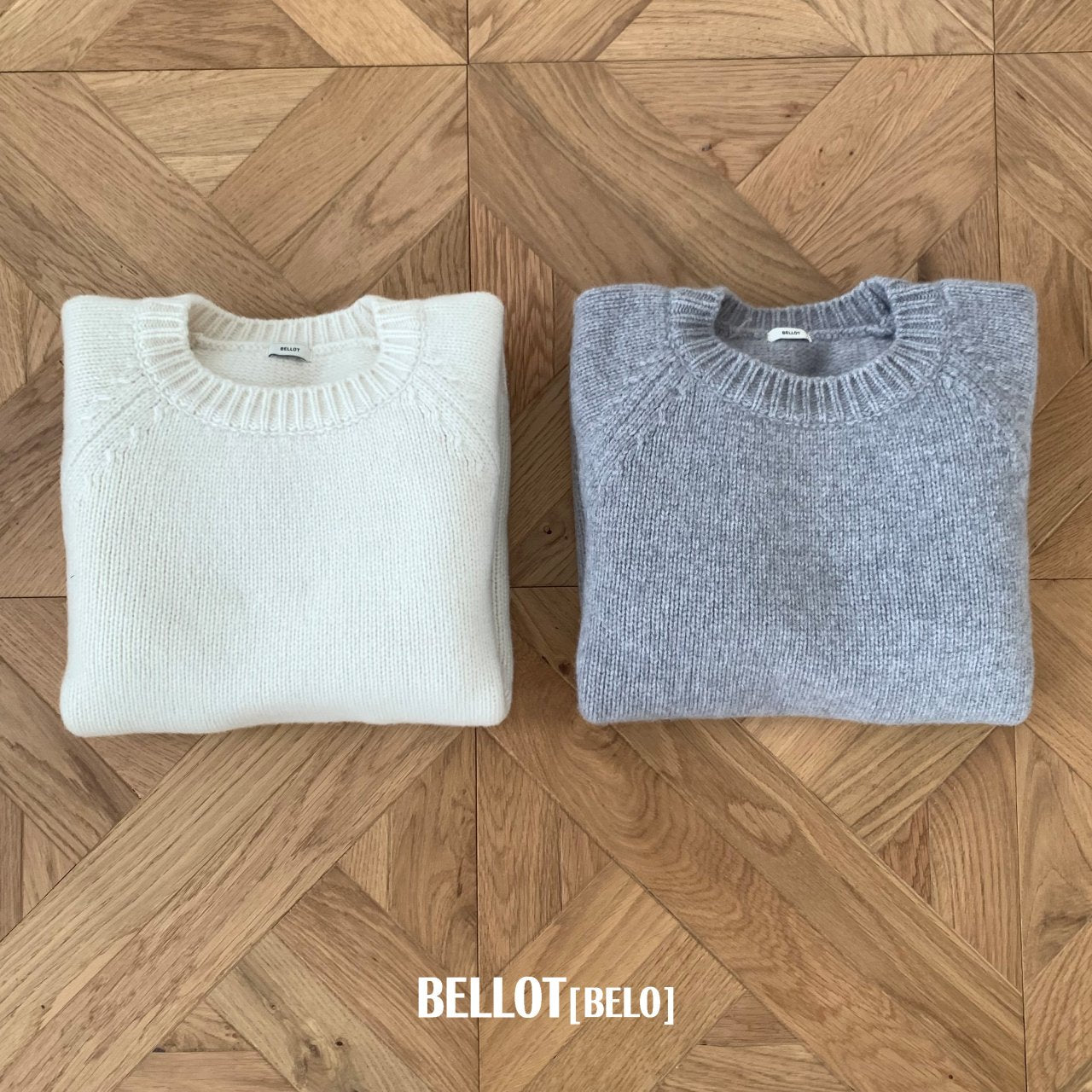 ［BELLOT］Via wool knit (mom)