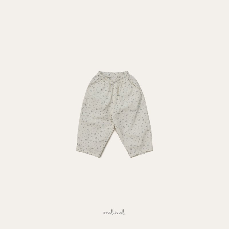 ［melmel］Flower pants