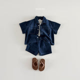 ［Bonito］Two pocket linen set