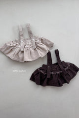 ［mimi market］Corduroy frill skirt