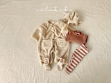 ［valubebe］Floral ribbon socks (baby)