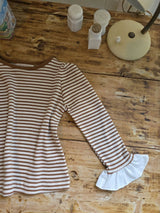 ［mon Atelier］Once stripe tee