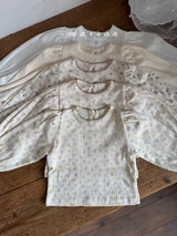 ［marron］Jerry eyelet tops