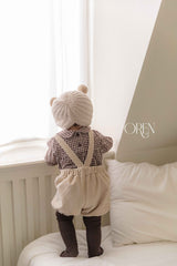 ［OREN］Noellin warm check shirt