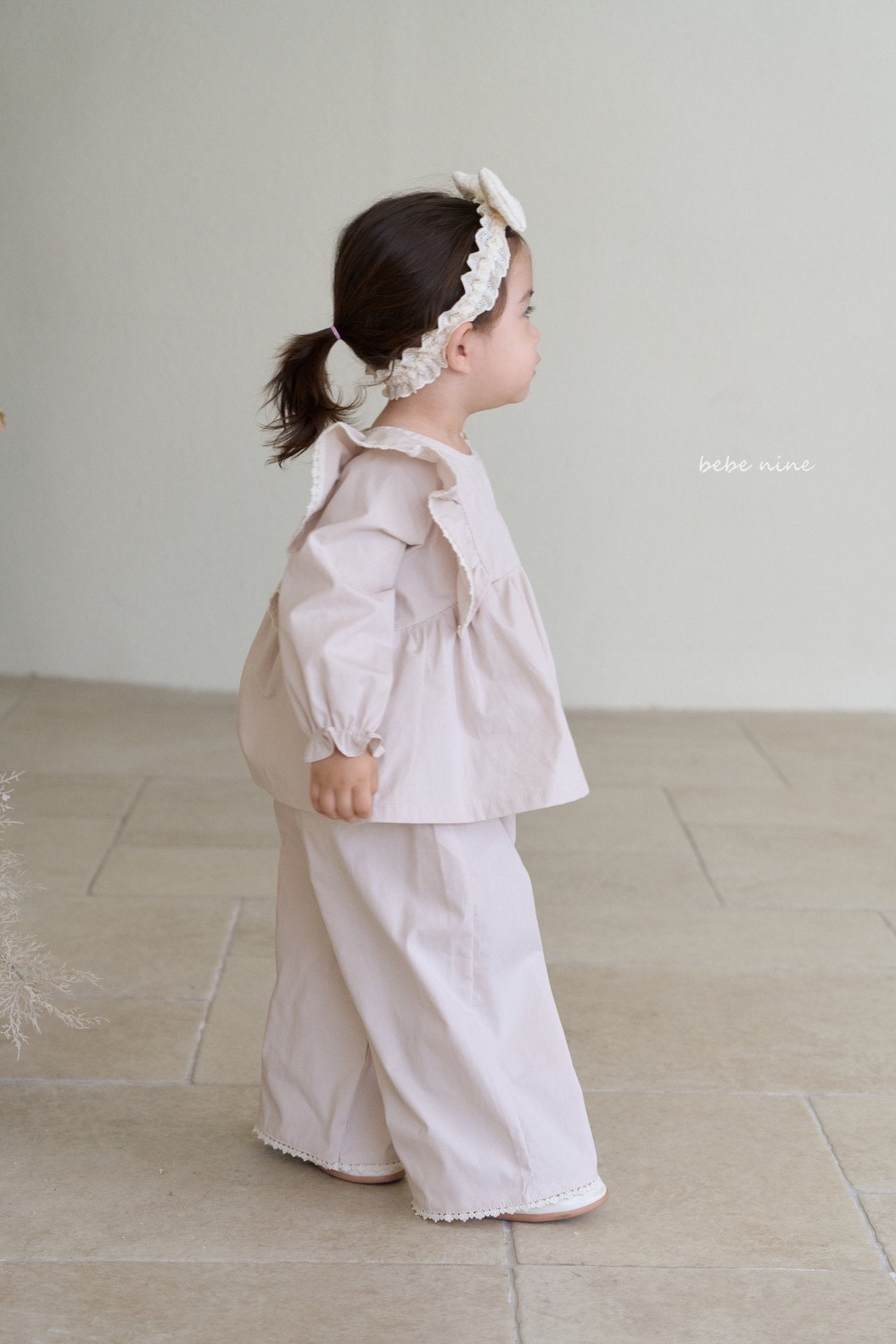 ［bebenine］Clora Lace Pants
