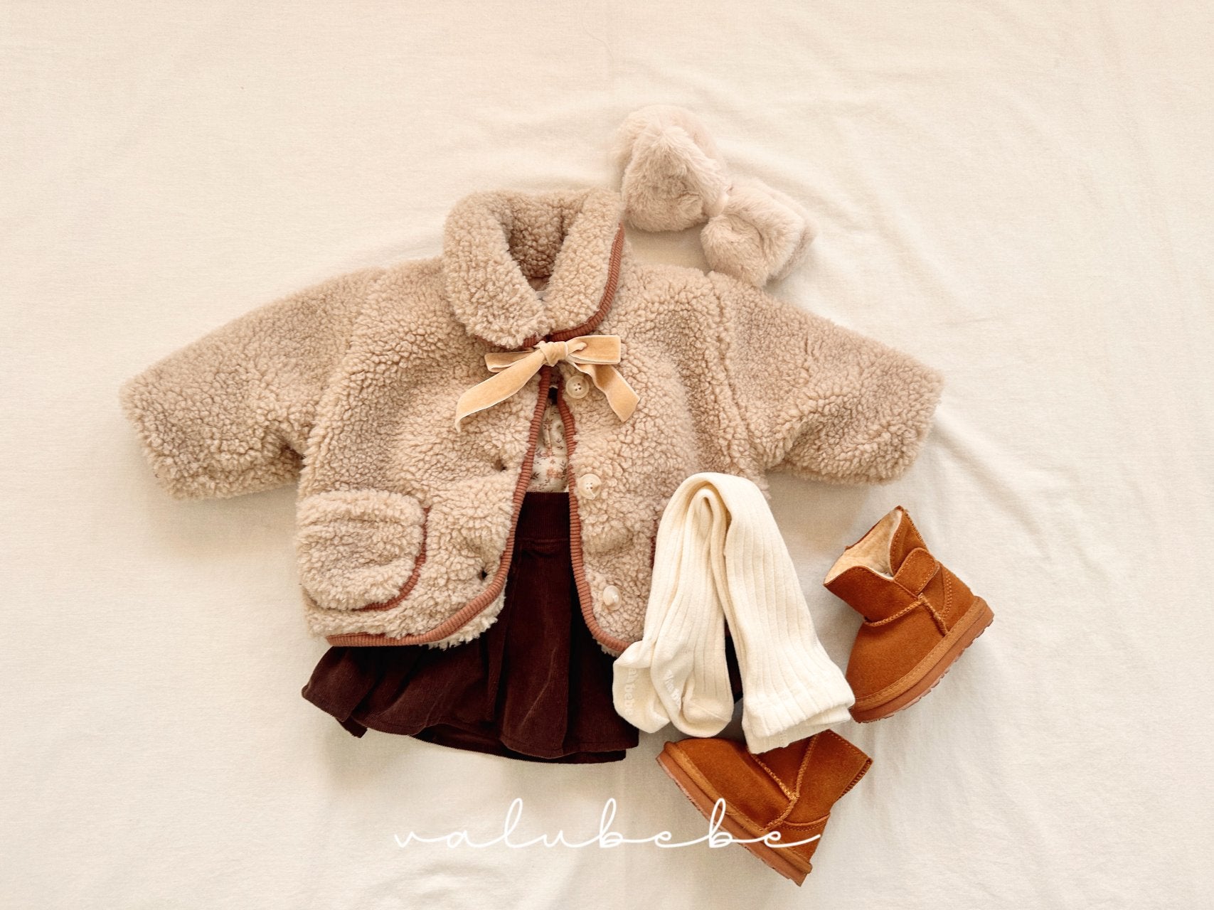 ［valubebe］Aimie pleats skirt (baby)
