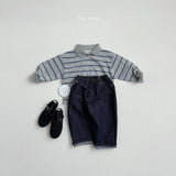 [minirobe] Bog collar neck tee