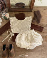 ［nanamood by BANANAJ］Flowly frill set