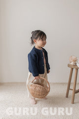 ［guru guru］Flower cardigan (baby & kids)