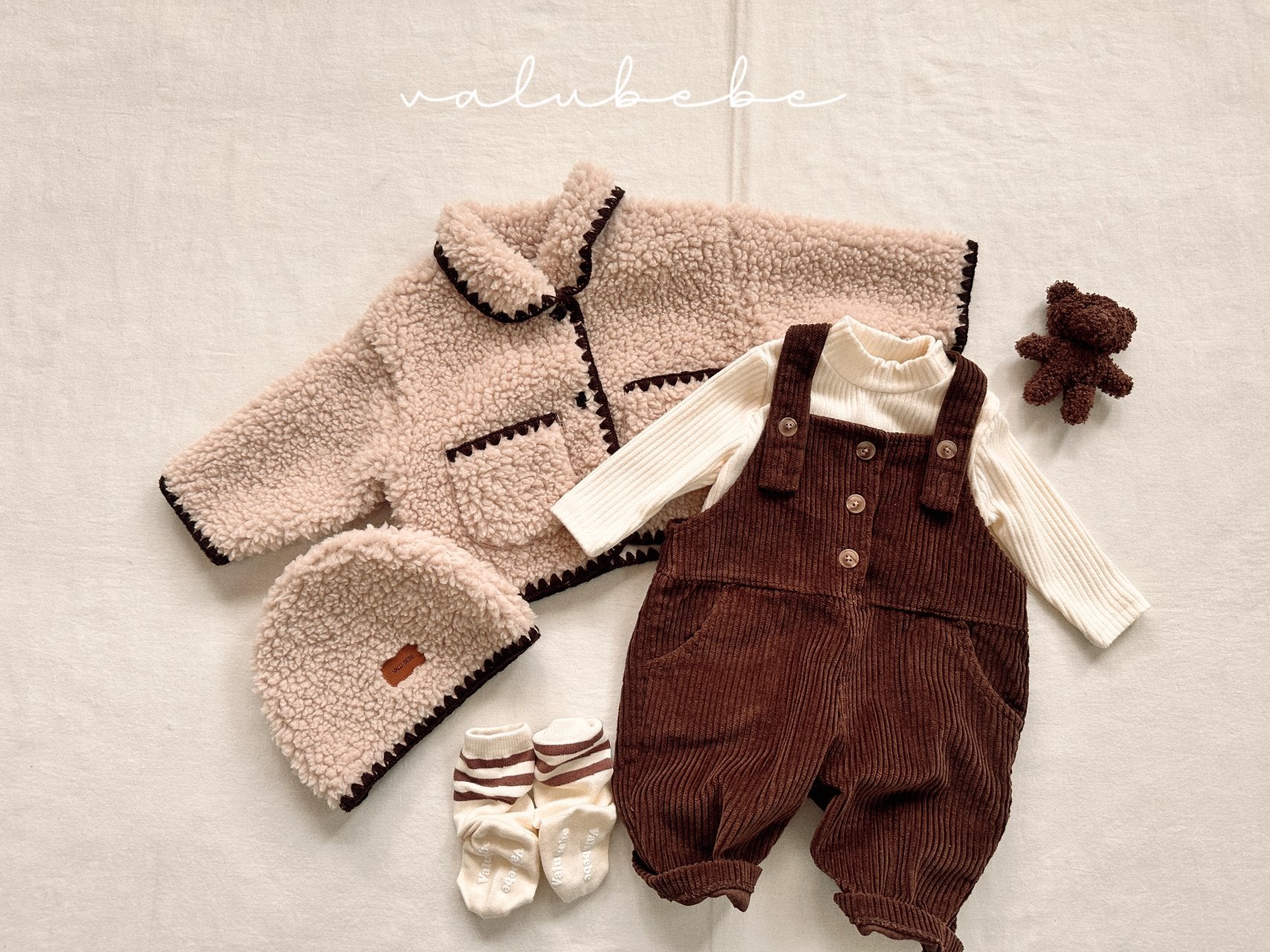 ［valubebe］Hans suspender suit (baby)