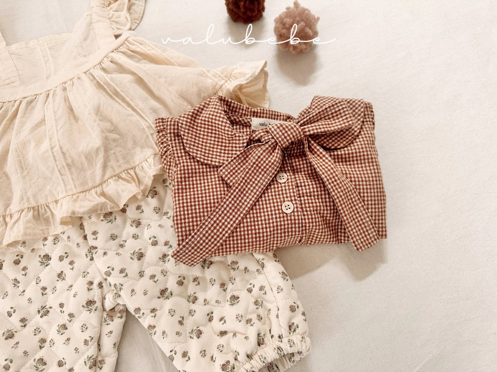 ［valubebe］Nette ribbon blouse (baby)