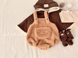 ［valubebe］Cou boa suspender suit (baby)
