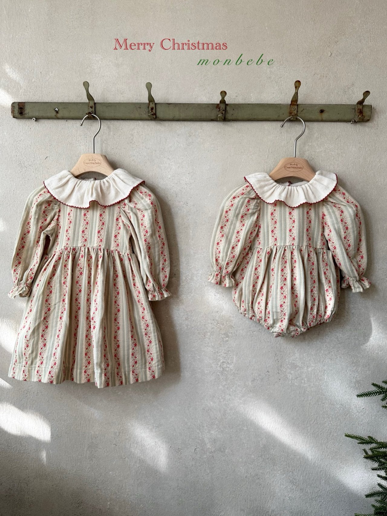 ［monbebe］Bella noel rompers