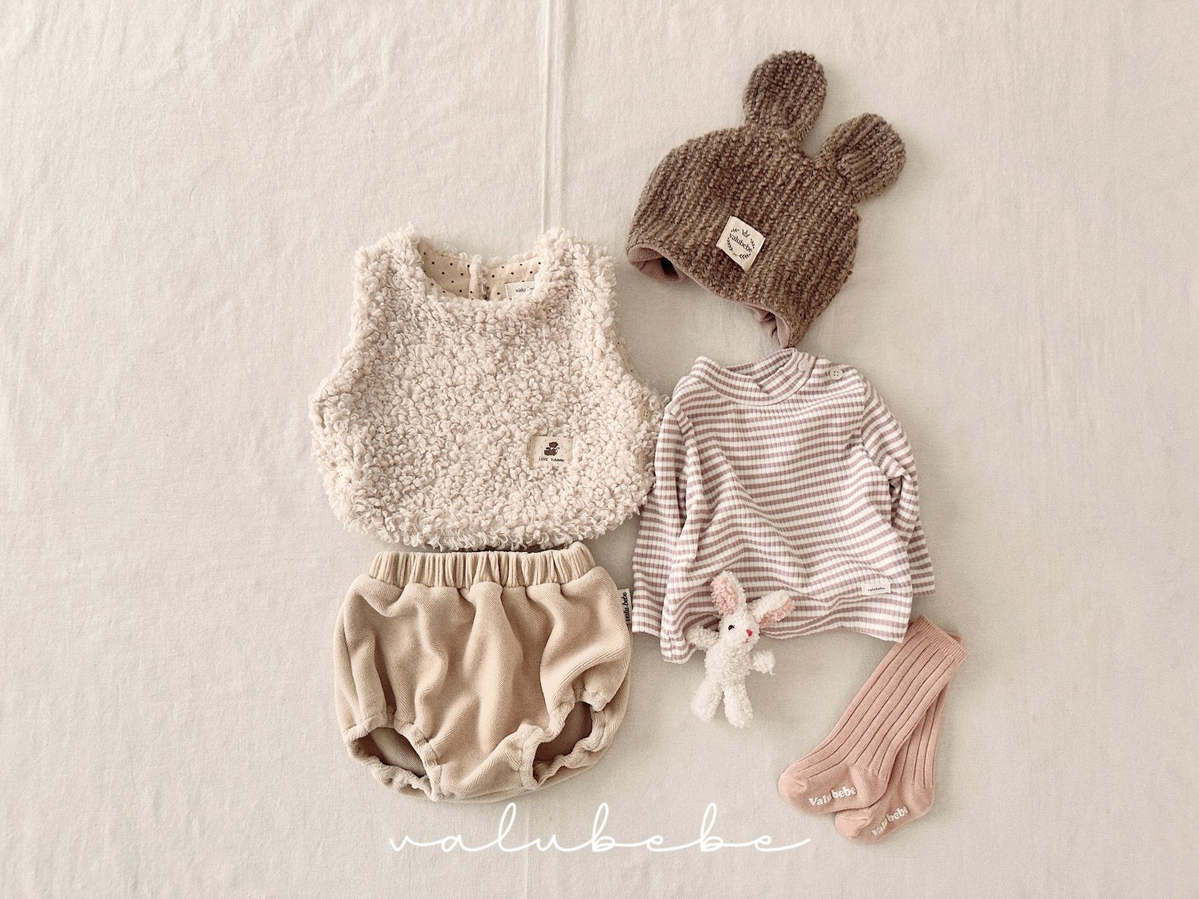 ［valubebe］Boucle bear beanie (baby)
