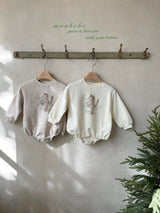 ［monbebe］Meow rompers