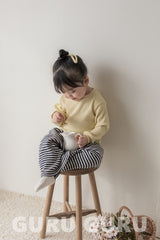 ［guru guru］Ribbed basic tee (baby & kids)