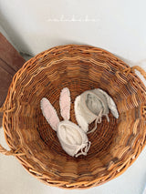［valubebe］Bunny fur bonnet (baby)