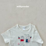 ［milk powder］Pair tee