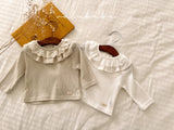 ［valubebe］Ive lace frill tops