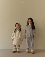 ［LINDO］Double lace jpgger pants