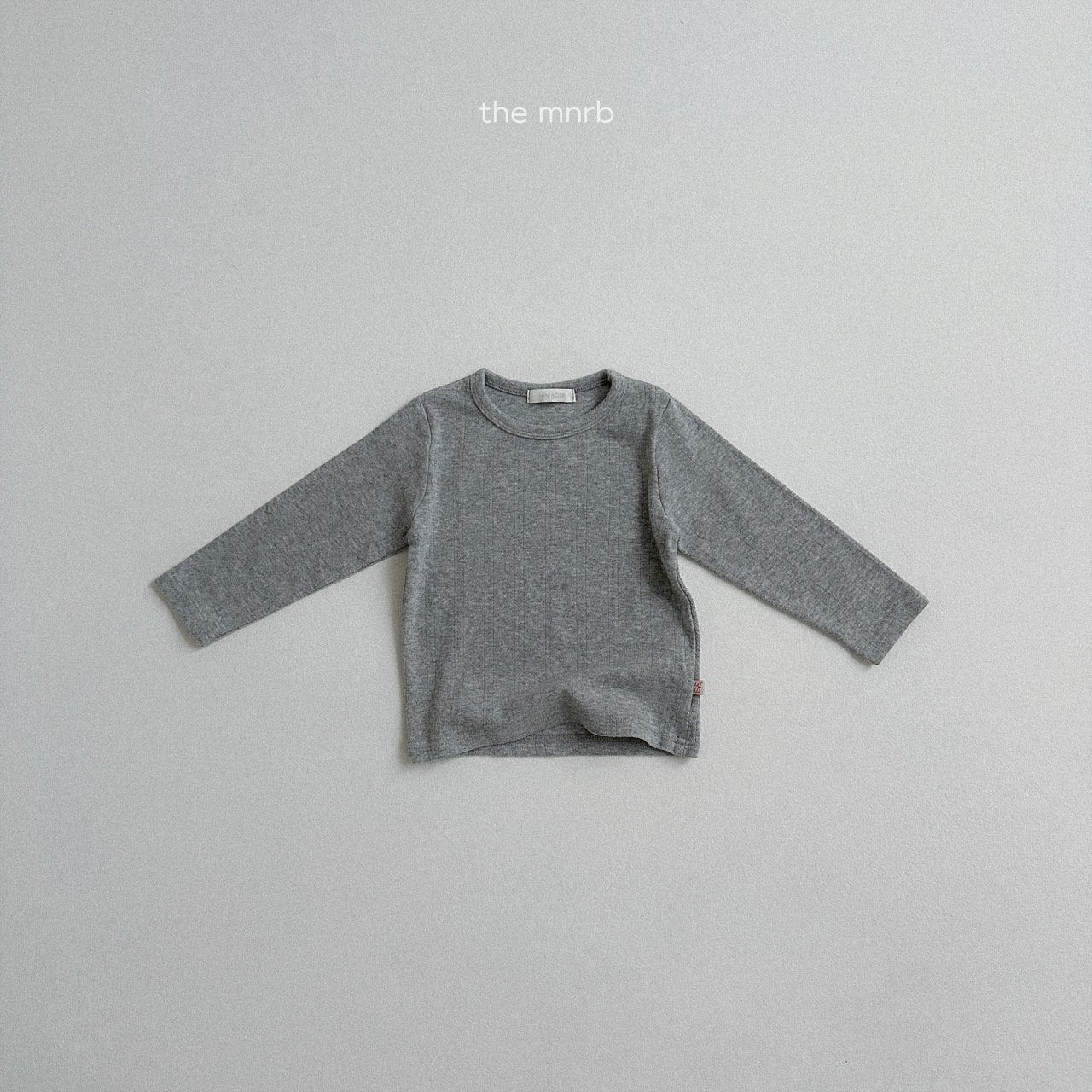 [minirobe] Eyelet round tee
