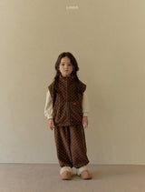 ［LINDO］Dot jogger pants